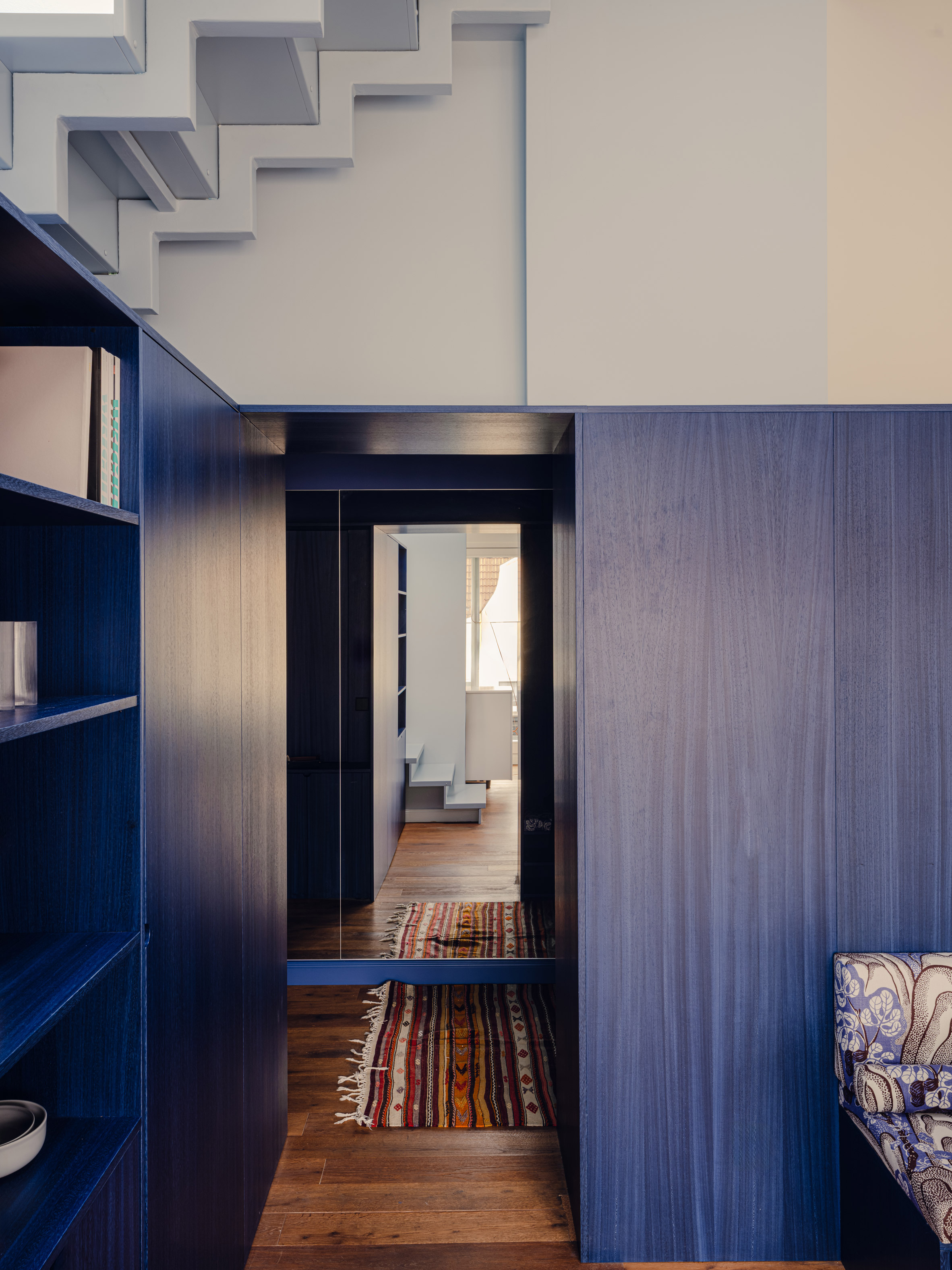 Blue Box interior design by Bruzkus Greenberg