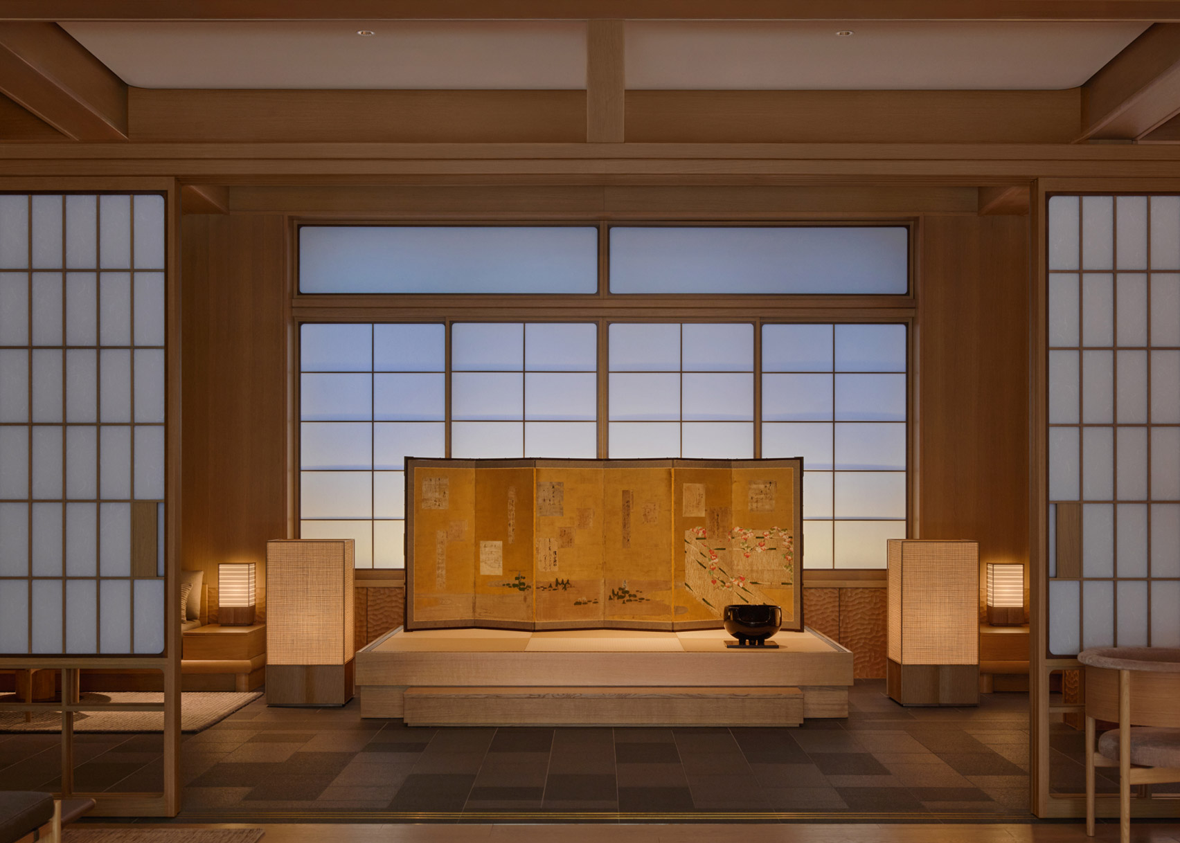 Capella Kyoto hotel by Kengo Kuma and Associates, with interiors by Brewin Design Office