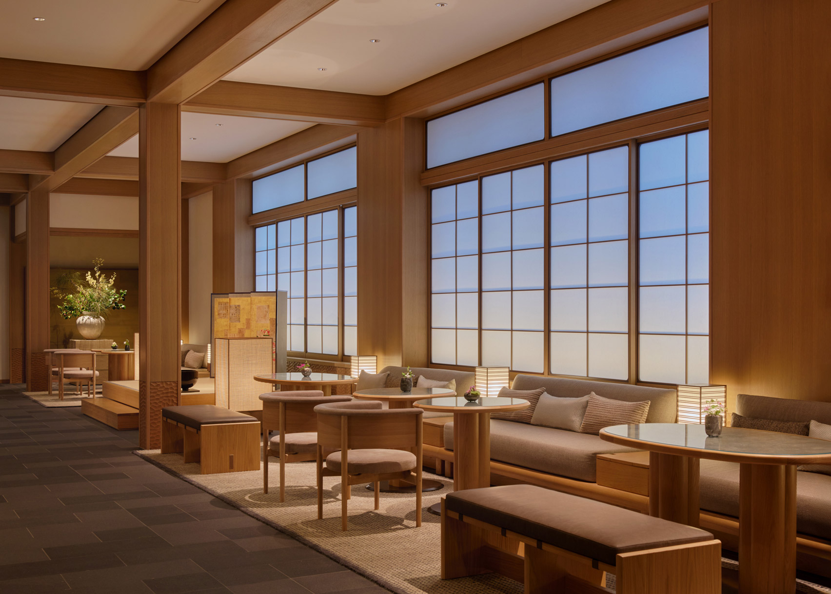 Capella Kyoto hotel by Kengo Kuma and Associates, with interiors by Brewin Design Office