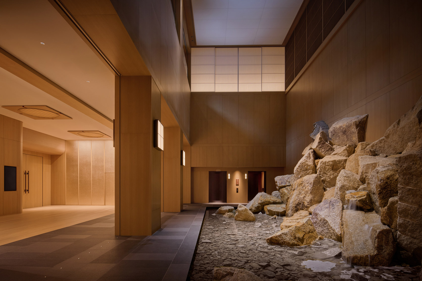 Capella Kyoto hotel by Kengo Kuma and Associates, with interiors by Brewin Design Office