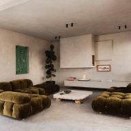 Brutalist penthouse by Barde vanVoltt