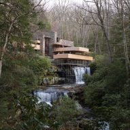 Dezeen Agenda features the completed Frank Lloyd Wright Fallingwater renovation
