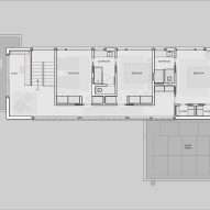 First floor plan of House in Amagansett by Khanna Schultz