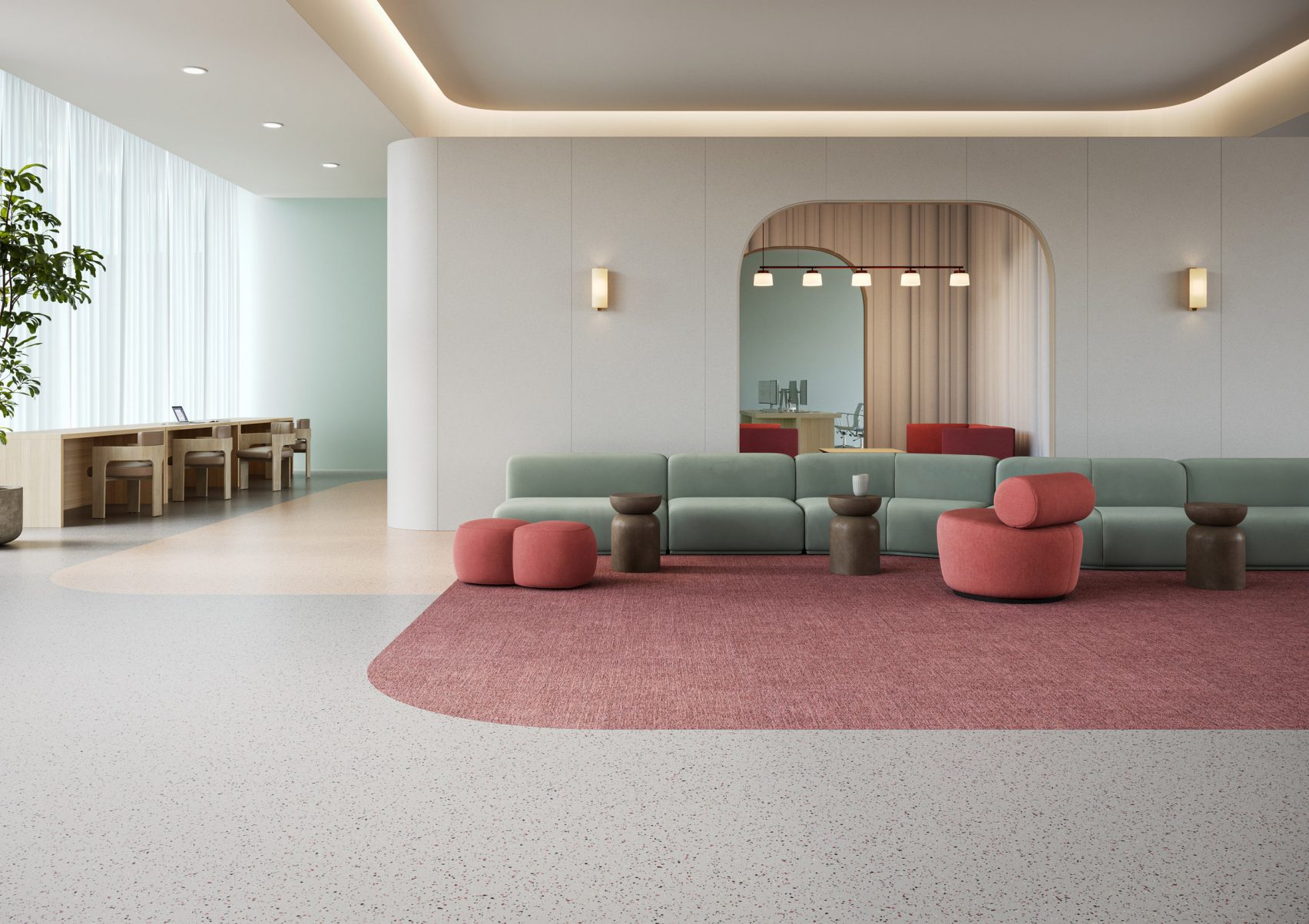 Tarkett launches terrazzo-like iQ Motion vinyl flooring collection ...