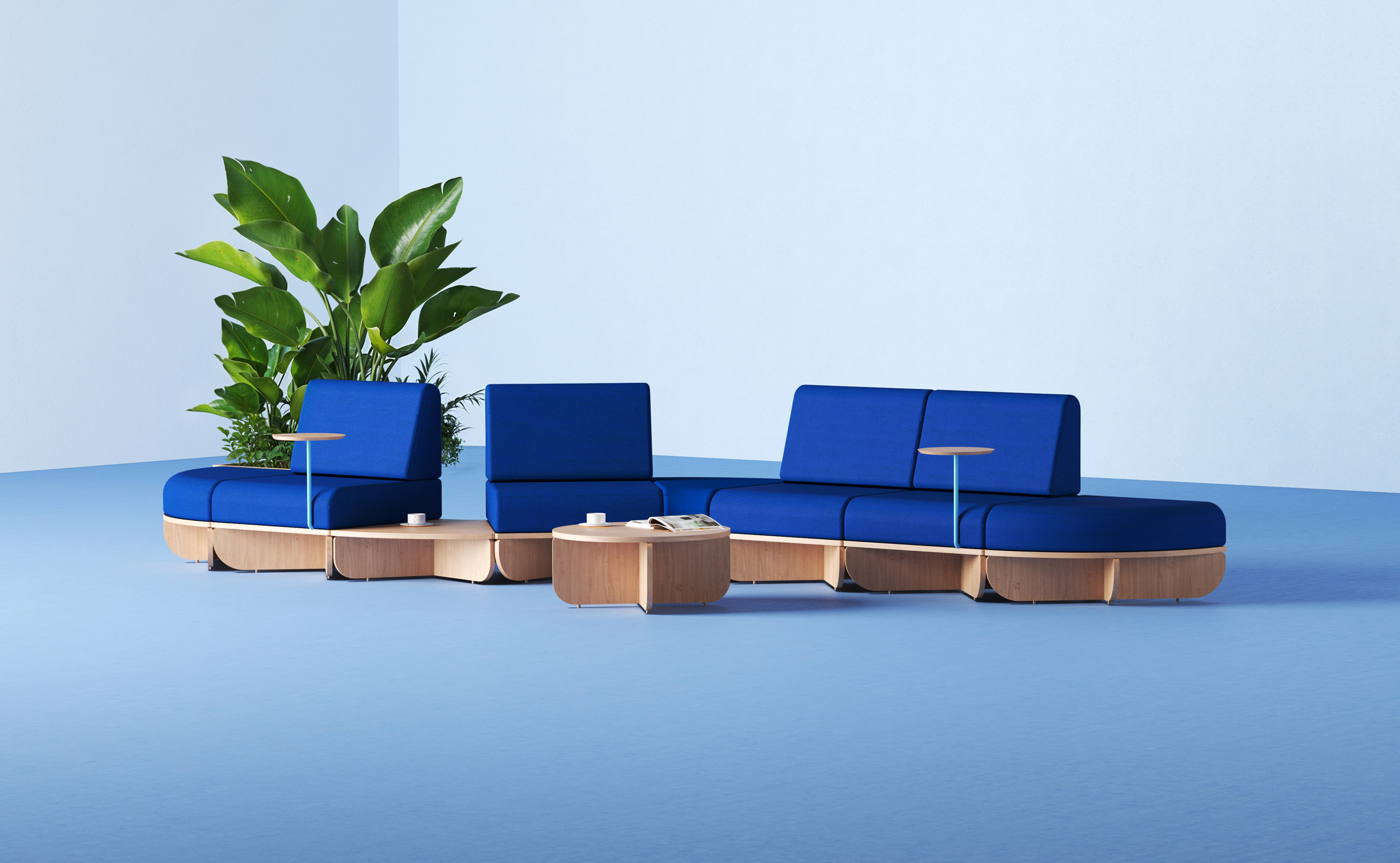Macaron modular seating system