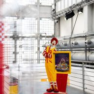 McDonald's ball pit at Milan design week
