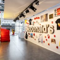 McDonald's ball pit at Milan design week