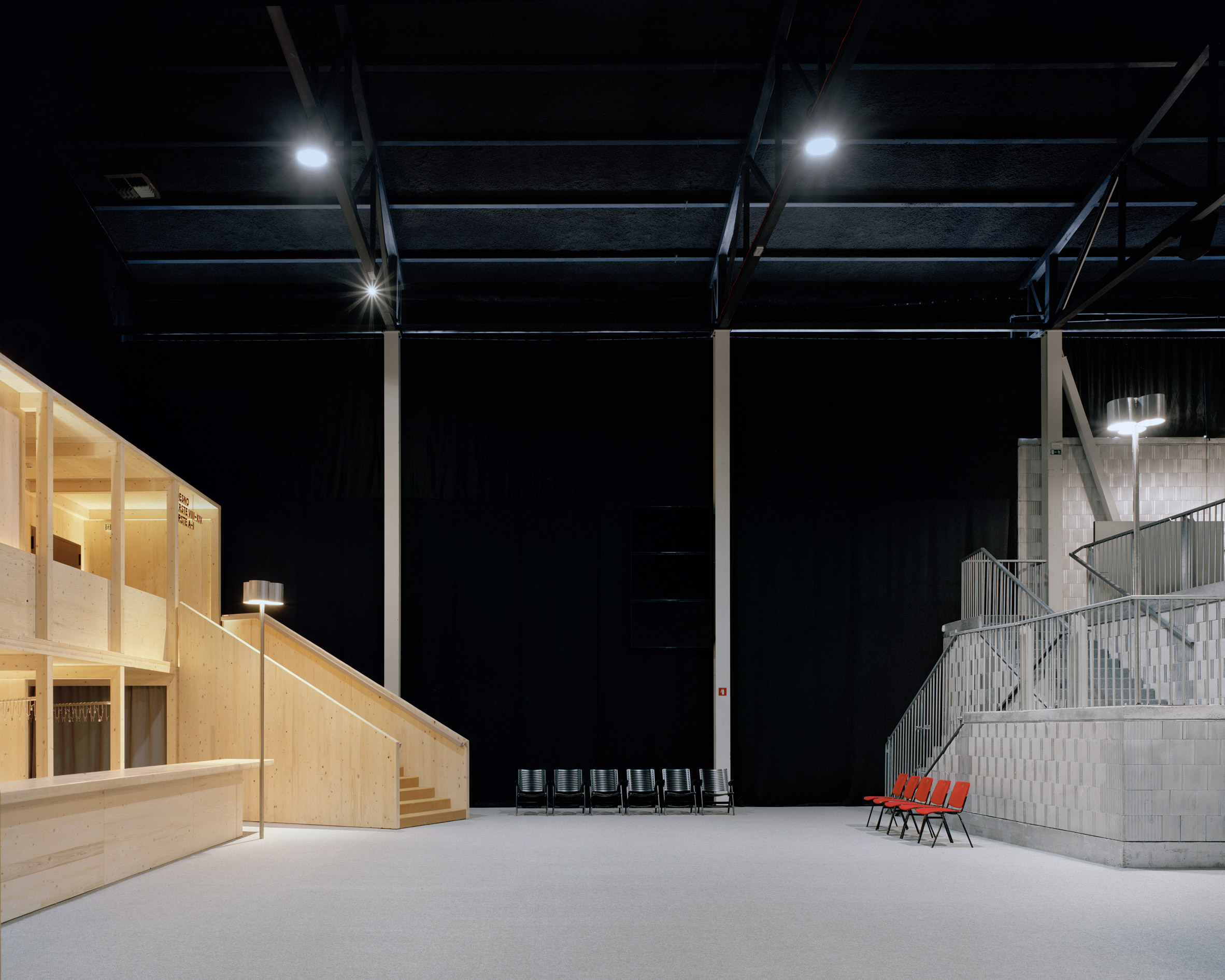 Temporary Spaces for Slovenian National Theatre Drama