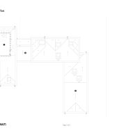 Plan of Home by Musson Brown Architects and Miltiadou Cook Mitzman
