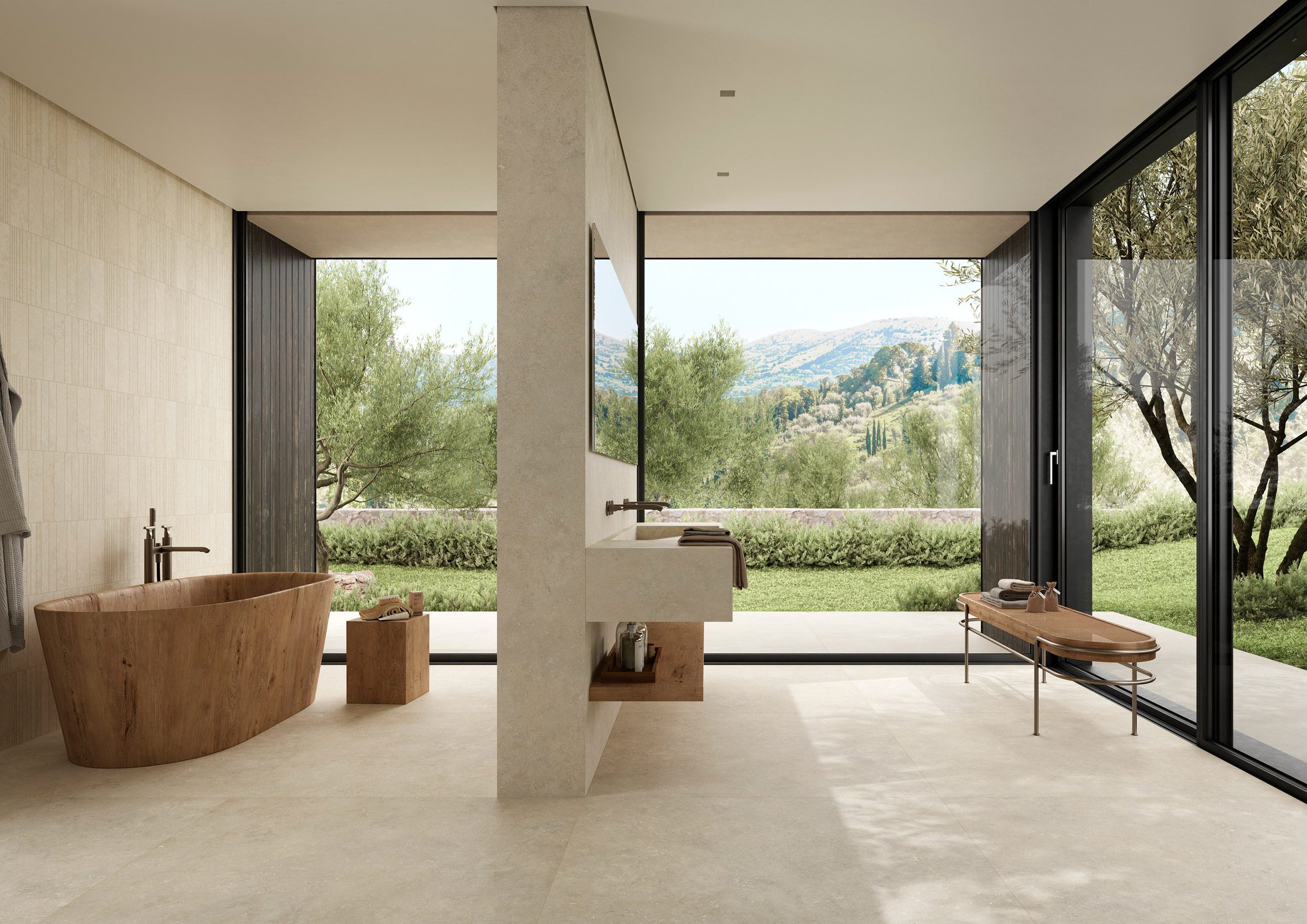 Mystone Tivoli tiles by Marazzi