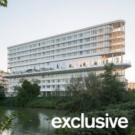 Vatea apartment block resembles "ship set along the riverbank" in France