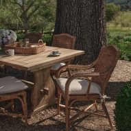 Rattan furniture collection by Pam Anderson