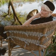 Pamela Anderson releases rattan furniture line informed by seaside childhood