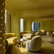 "Timeless futurism" defines Hong Kong cocktail bar Peridot by Studio Paolo Ferrari