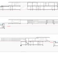 Sections of Casa Colmeia
