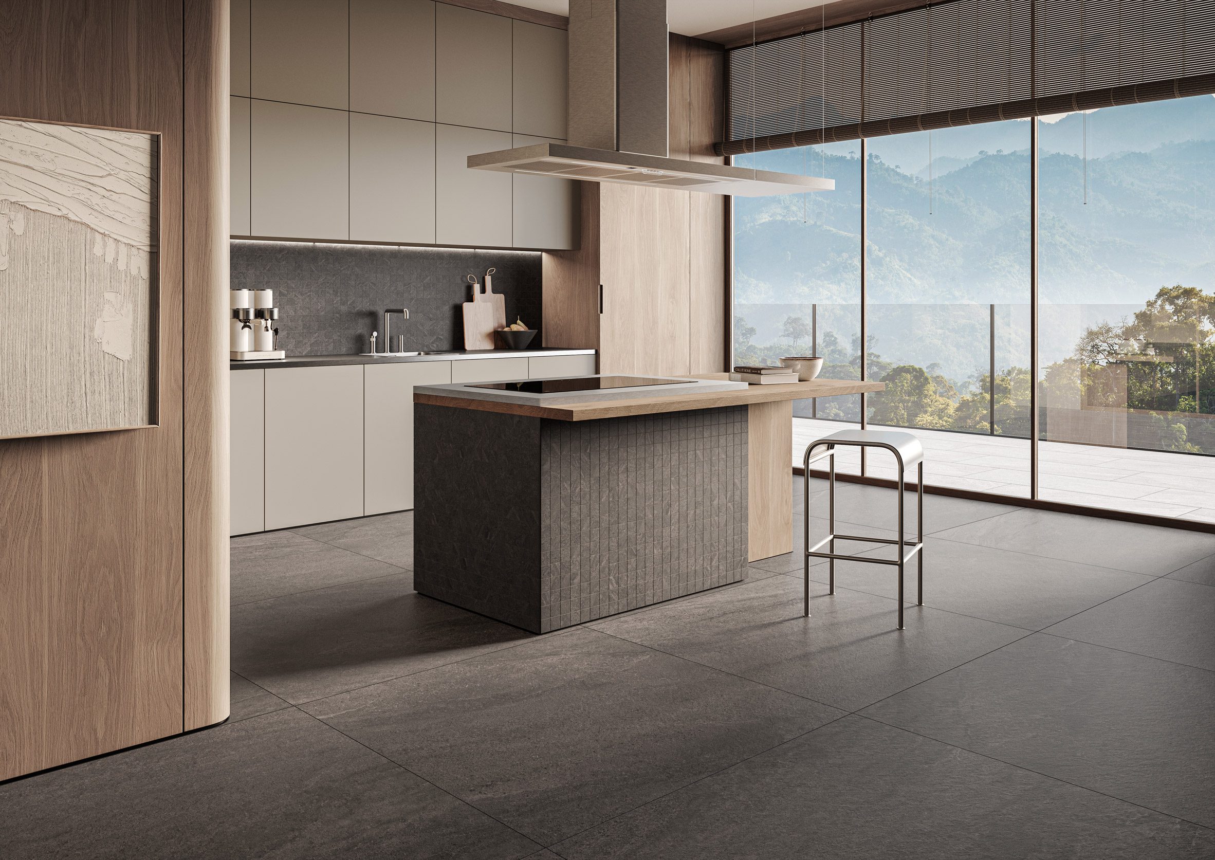 Saxum tiles by Casalgrande Padana