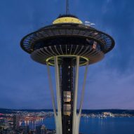 Seattle Space Needle elevators