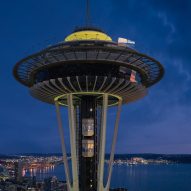 Seattle Space Needle elevators