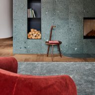 Alpine landscapes inform Patricia Urquiola's "nest-like" interiors for Swiss apartment complex