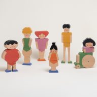 Body Blocks stacking toy helps children explore the many shapes a human can take