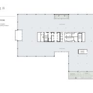 Floor eight plan of Steel House by Morris Adjmi Architects
