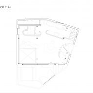First floor plan of Myeongnyun Sogul by Sukchulmok and BRBB