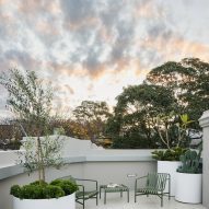 Rooftop terrace in Surry Hills
