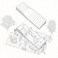 Axonometric of The Root by Kasawoo