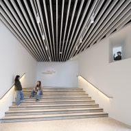 Interior of V&A East Museum in London by O'Donnell + Tuomey
