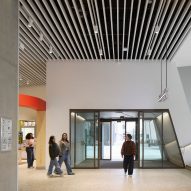 Interior of V&A East Museum in London by O'Donnell + Tuomey