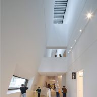 Interior of V&A East Museum in London by O'Donnell + Tuomey