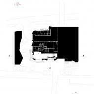 Mid-level plan of V&A East in London by O'Donnell + Tuomey