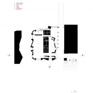 First floor plan of V&A East in London by O'Donnell + Tuomey