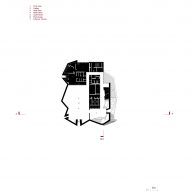 Second floor plan of V&A East in London by O'Donnell + Tuomey