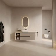 Verso modular bathroom furniture collection by Roca