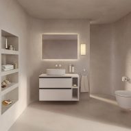 Verso modular bathroom furniture collection by Roca