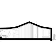Section of Westview Cottage by Hollaway Studio