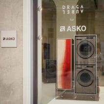 Photo of Asko showroom window
