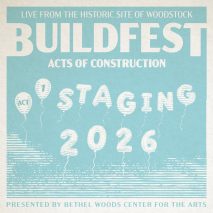 Poster graphics for architecture festival