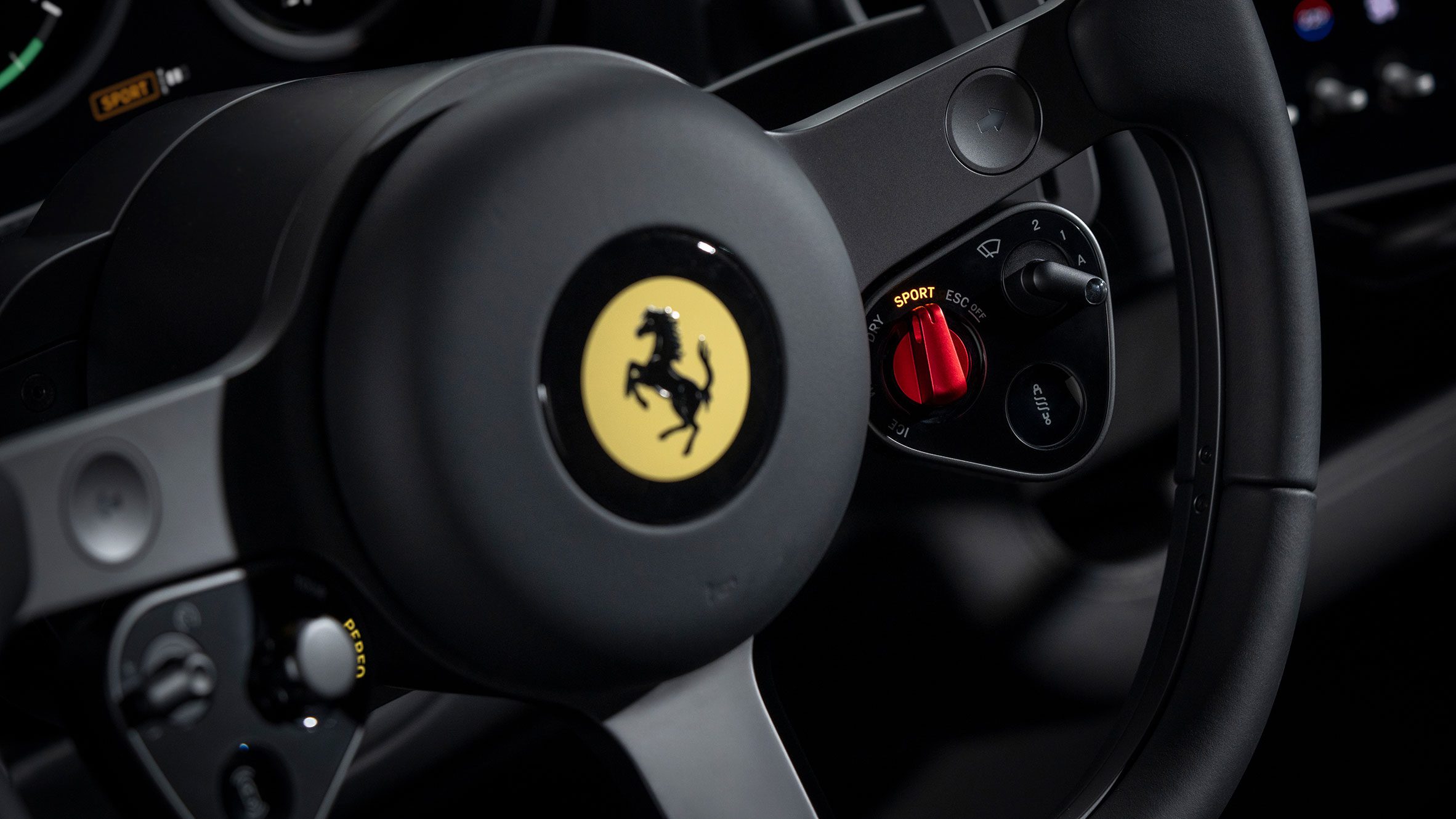 Ferrari Luce steering wheel