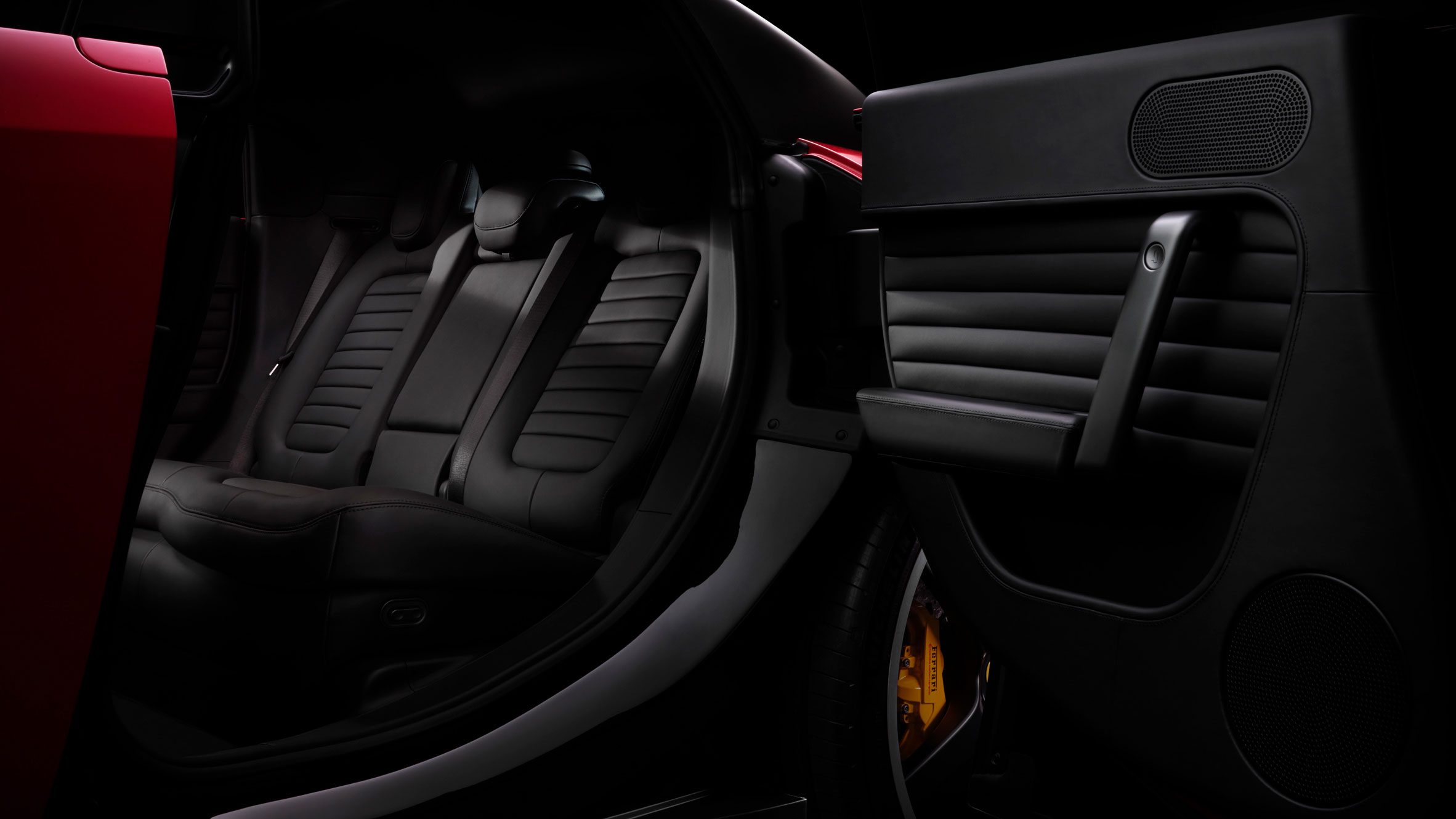 Ferrari Luce rear seats