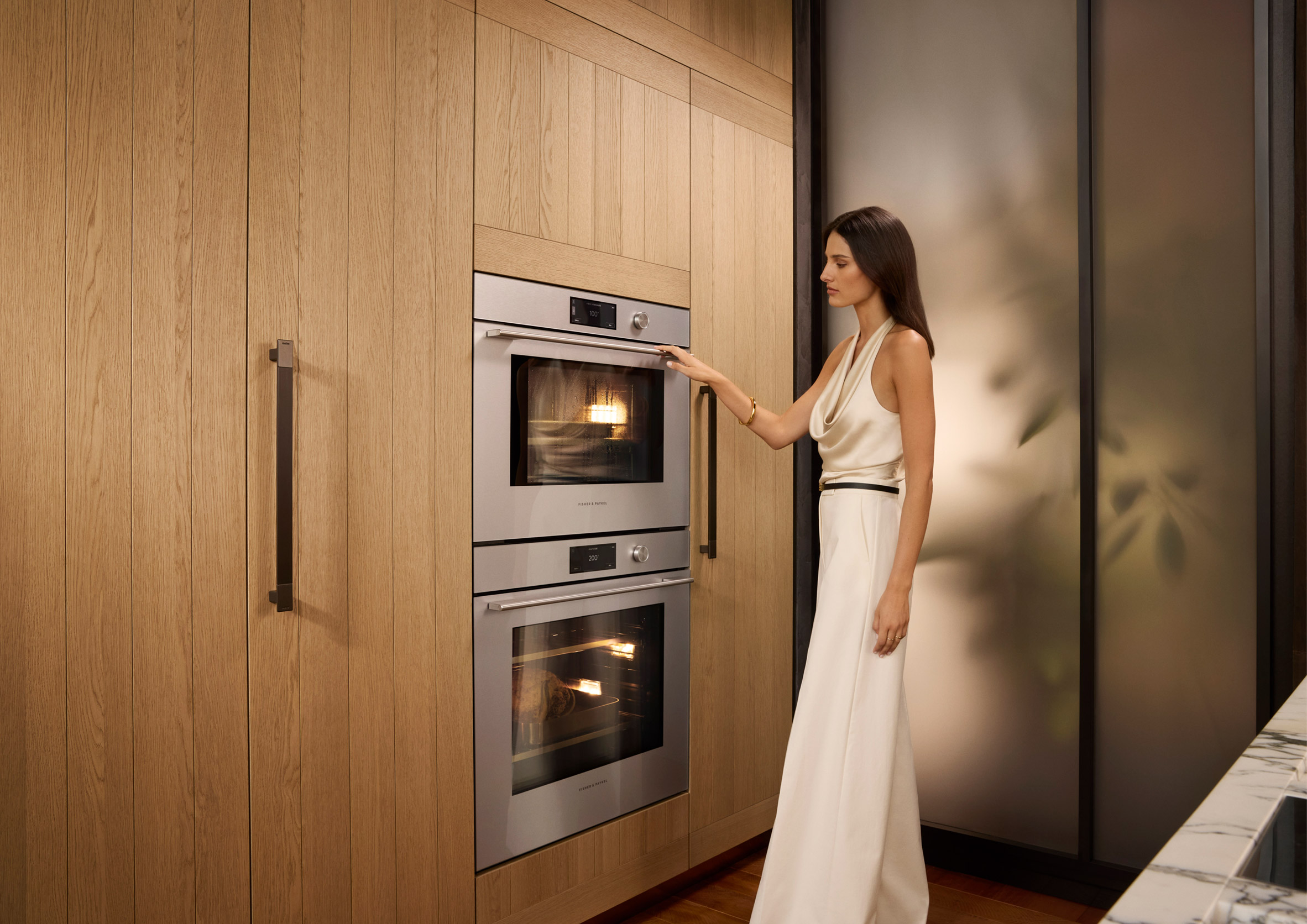 horno asistido por vapor