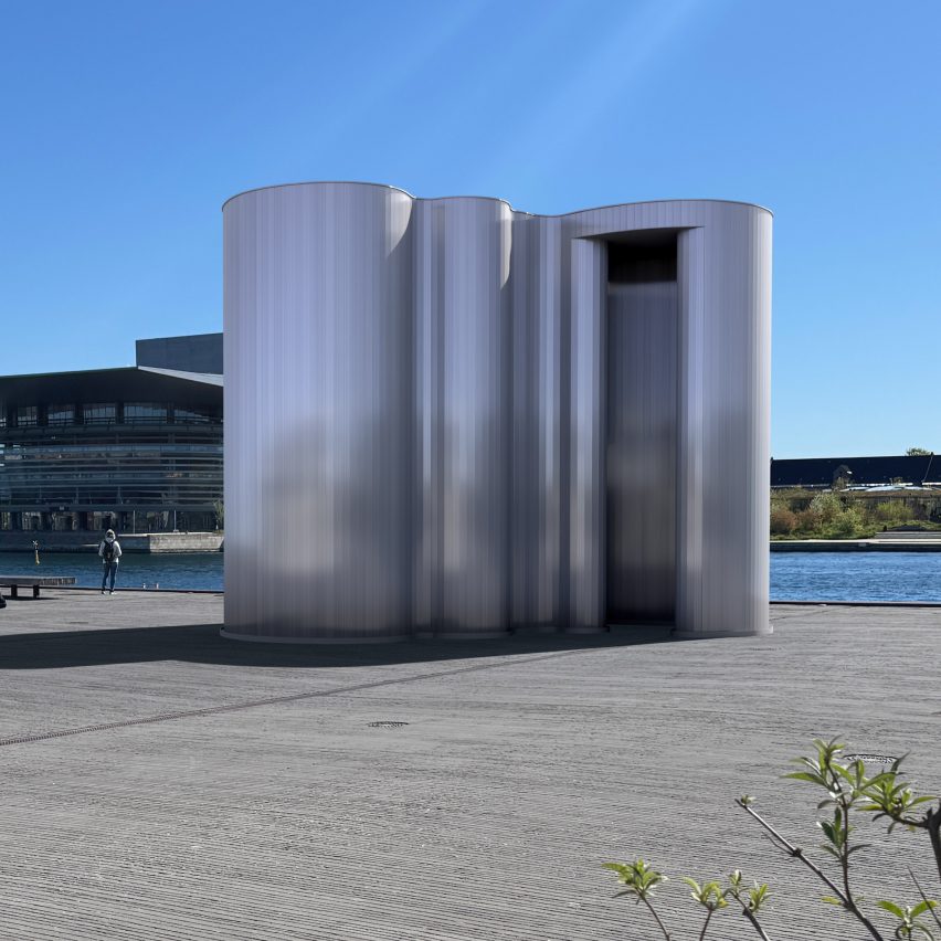 Aalto vase-shaped pavilion