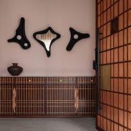 Interiors of Amaltash, a geometric Gujarat residence by Design ni Dukaan
