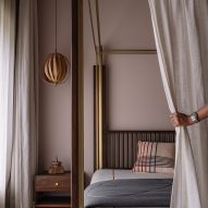 Interiors of Amaltash, a geometric Gujarat residence by Design ni Dukaan