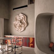 Interiors of Amaltash, a geometric Gujarat residence by Design ni Dukaan