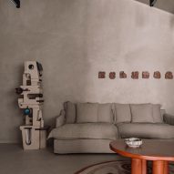 Interiors of Amaltash, a geometric Gujarat residence by Design ni Dukaan