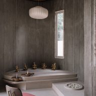 Interiors of Amaltash, a geometric Gujarat residence by Design ni Dukaan