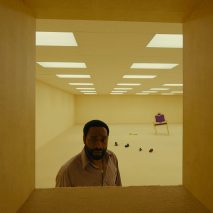 A still from A24 film Backrooms