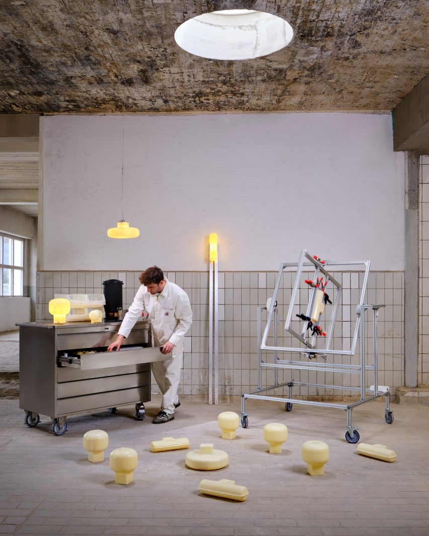Baguette Studio installation at Alcova